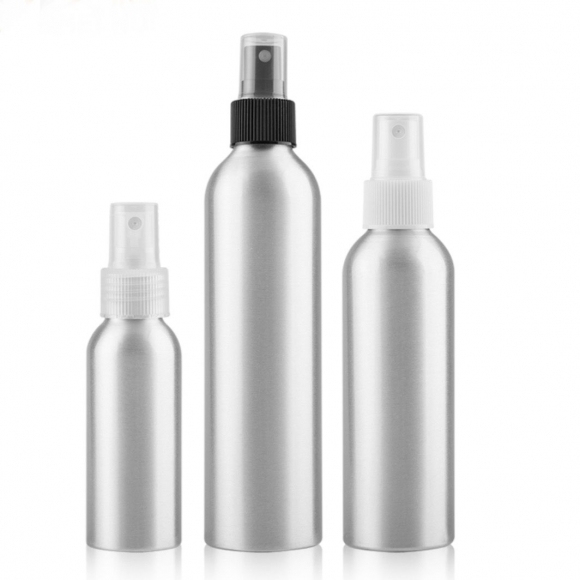 30ml 50ml 100ml 120ml 150ml 250ml PPスプレー付きアルミボトル