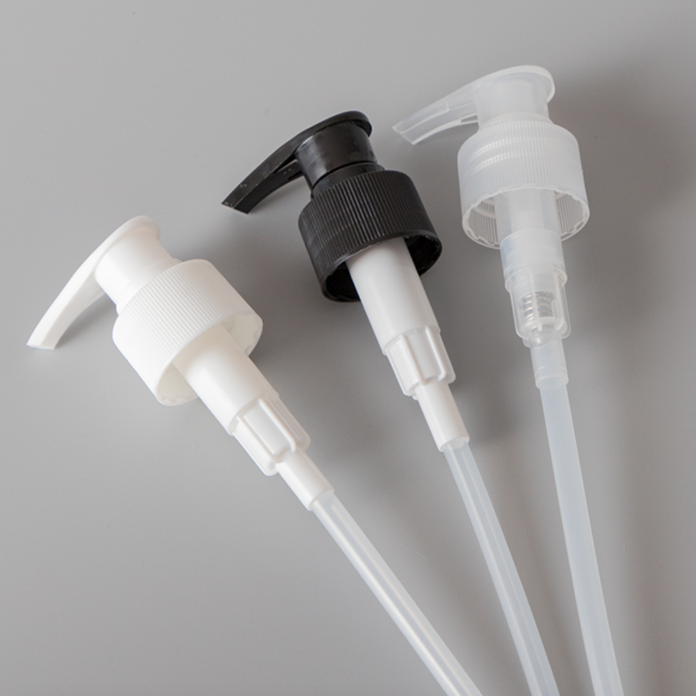 PPポンプ単品、規格：24/410,28/410です。弊社の同じ口径のPETボトルと同じ口径のアルミボトルに使えます。ガラス瓶に使えません。