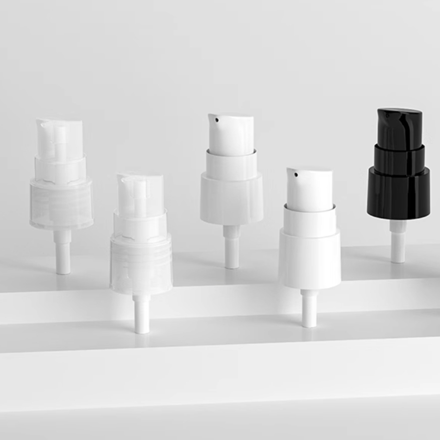 短いポンプ単品、規格：18/410,20/410,24/410です。弊社の同じ口径のPETボトルと同じ口径のアルミボトルに使えます。ガラス瓶に使えません。