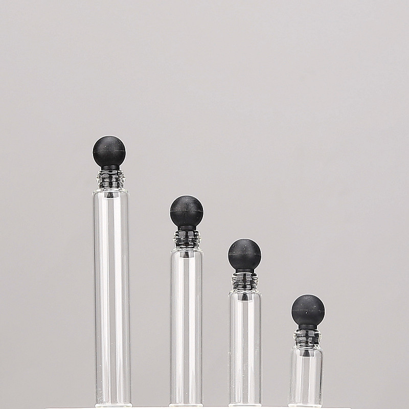 0.5ML1ml2ml3ML 香水エッセンシャルオイルサンプルボトルサンプルガラスボトル試験管トライアルボトルストッパー香水瓶