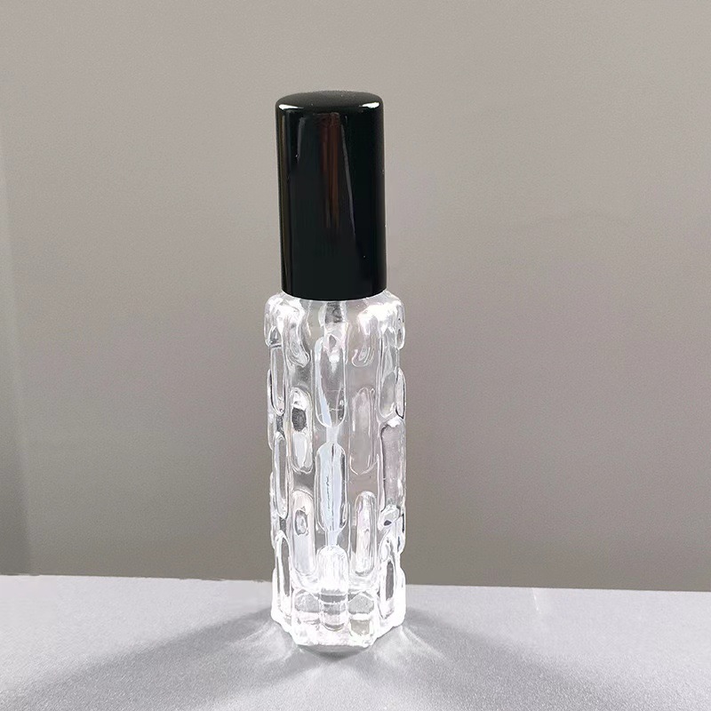 香水瓶スプレー 10ml 高級ガラス ポータブル 旅行用 空ボトル サンプルボトル ディスペンサー ゴーヤボトル