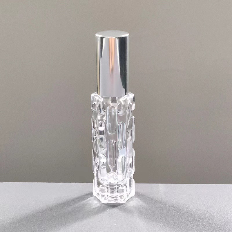 香水瓶スプレー 10ml 高級ガラス ポータブル 旅行用 空ボトル サンプルボトル ディスペンサー ゴーヤボトル