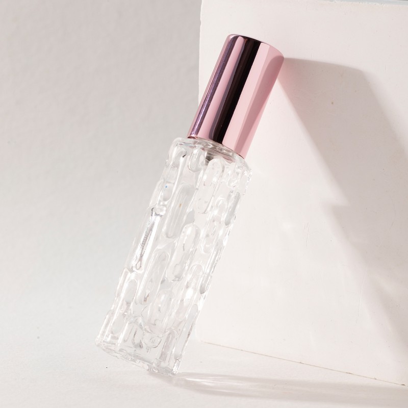 香水瓶スプレー 10ml 高級ガラス ポータブル 旅行用 空ボトル サンプルボトル ディスペンサー ゴーヤボトル