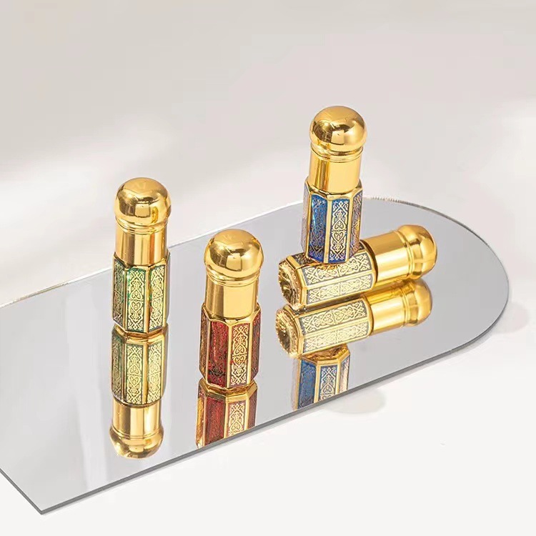 3ML6ML12ML精油滚珠瓶空瓶高档香水走珠瓶按摩涂抹小样玻璃便携