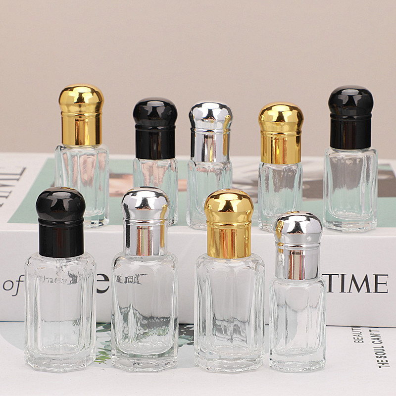 3ML6ML12ML エッセンシャルオイルローラーボトル空ボトル高級香水ローラーボトルマッサージスミアサンプルガラスポータブル