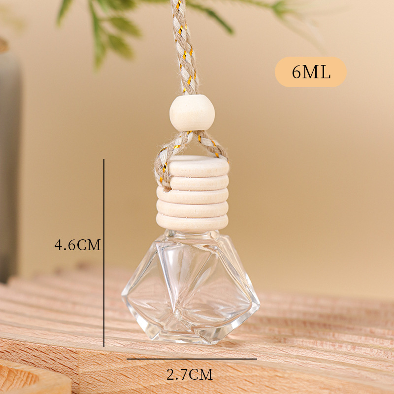 6ML 10Ml 多款汽车挂件挂饰香水瓶空瓶 汽车香水挂饰 车载挂件