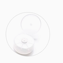 【在庫あり】100/120 g/ml フロストホワイト 化粧品チューブ