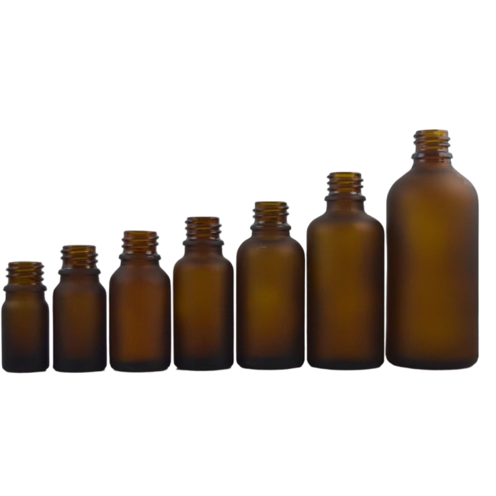 5ml　10ml、15ml、20ml、30ml、50ml、100mlスポイト付き茶色すりガラス瓶、遮光瓶価格はスポイトとガラス瓶を含めます。