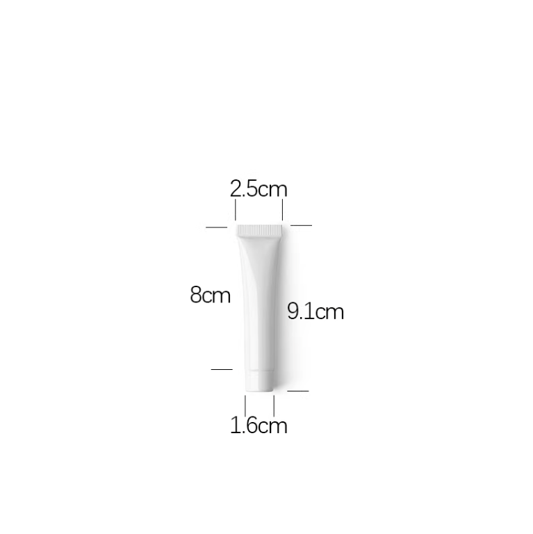 3ML 5ML 10ML 15ML20ml40ml30ml50ml60ml80ml100ml120ml150ml200ml300ml400ml 白いPE製チューブ