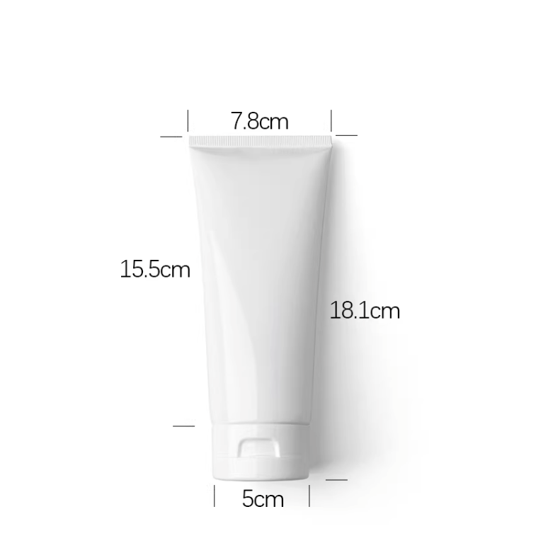 3ML 5ML 10ML 15ML20ml40ml30ml50ml60ml80ml100ml120ml150ml200ml300ml400ml 白いPE製チューブ