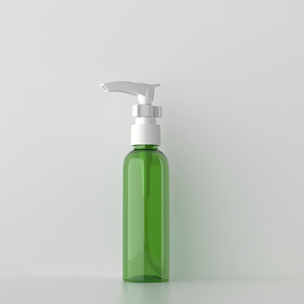 60ml 長いポンプ付きPETボトル、茶色、ブルー、緑、クリアー、白い、黒い在庫販売