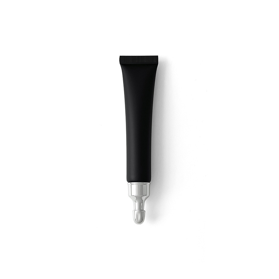在庫あり：10ml、15ml、20mlのマットブラックの化粧品用プラスチックチューブ、口紅詰め替え用、アイクリーム、ローション用ローラーボール空ボトル