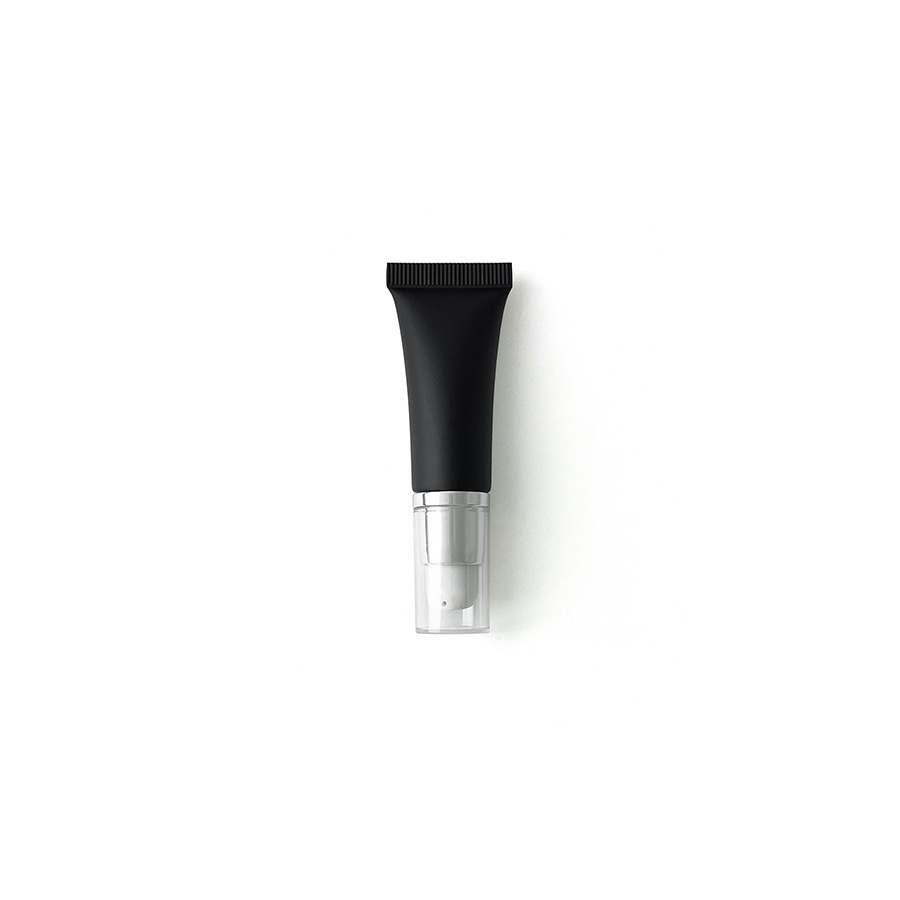 在庫あり：10ml、15ml、20mlのマットブラックの化粧品用プラスチックチューブ、口紅詰め替え用、アイクリーム、ローション用ローラーボール空ボトル