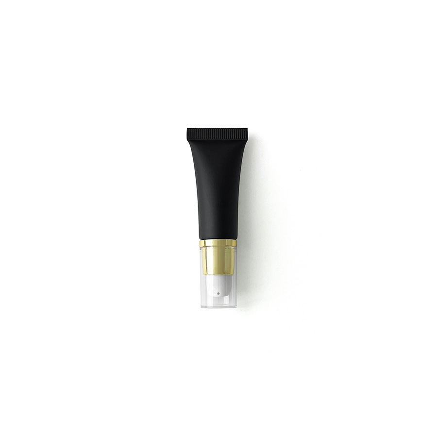 在庫あり：10ml、15ml、20mlのマットブラックの化粧品用プラスチックチューブ、口紅詰め替え用、アイクリーム、ローション用ローラーボール空ボトル