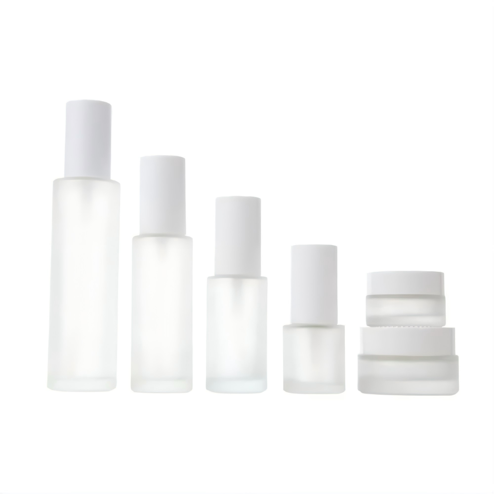 20ml〜120ml 白キャップ すりガラス クリーム・ポンプ・スプレー