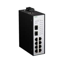 GPEM2010GP 8-портовый промышленный управляемый Ethernet-коммутатор PoE