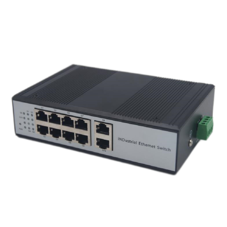 GPLA1010GP Industrieller Unmanaged PoE-Ethernet-Switch mit 10 Ports