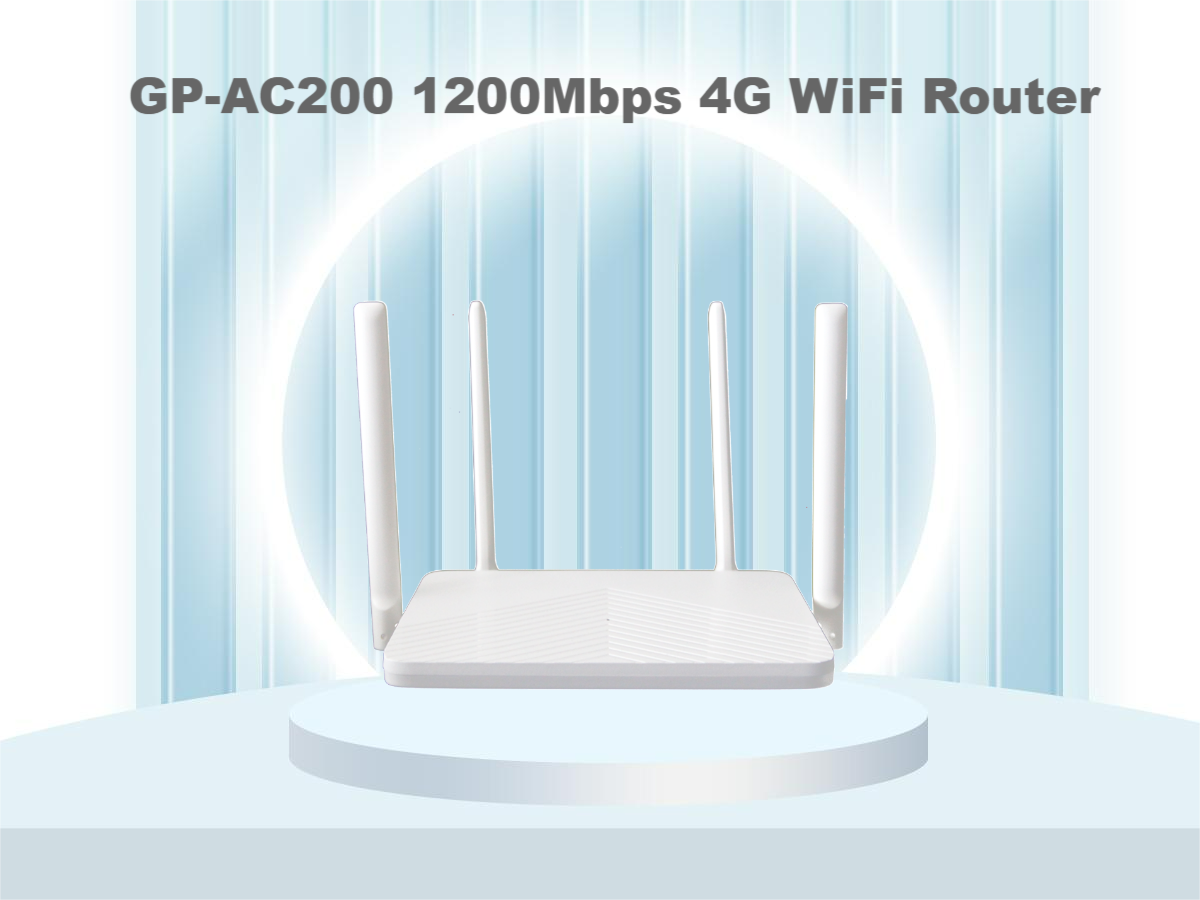 Enrutador WiFi 4G GP-AC1200 1200Mbps