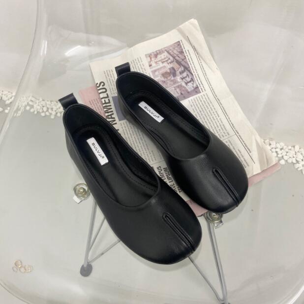 2022 spring new beanie round toe flat shoes   CSG190