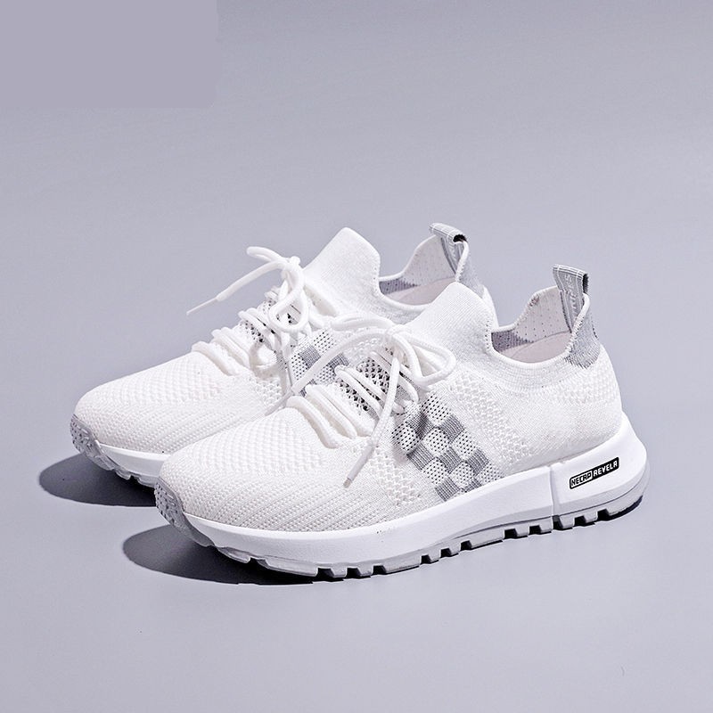 Women's shoes in summer new thin breathable low-heeled casual soft-soled sneakers