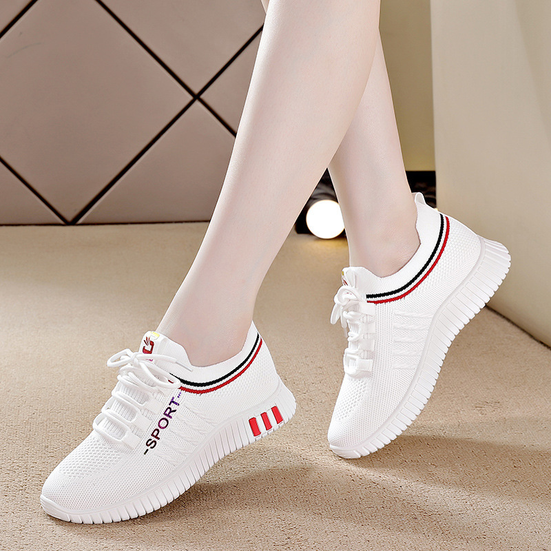 Soft-soled mother leisure shoes with white shoes