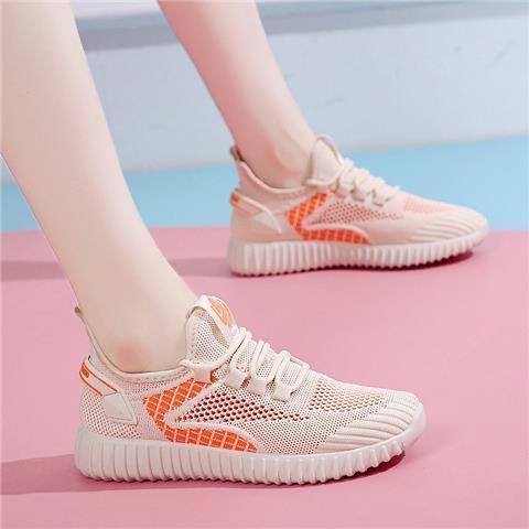 Woven soft-soled women's shoes