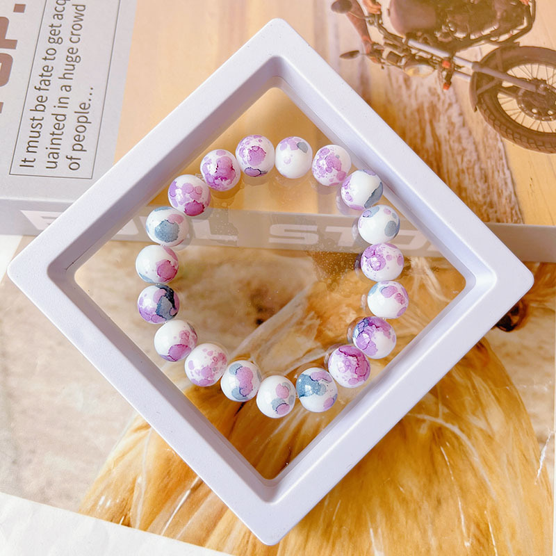 Blue and white porcelain bracelet