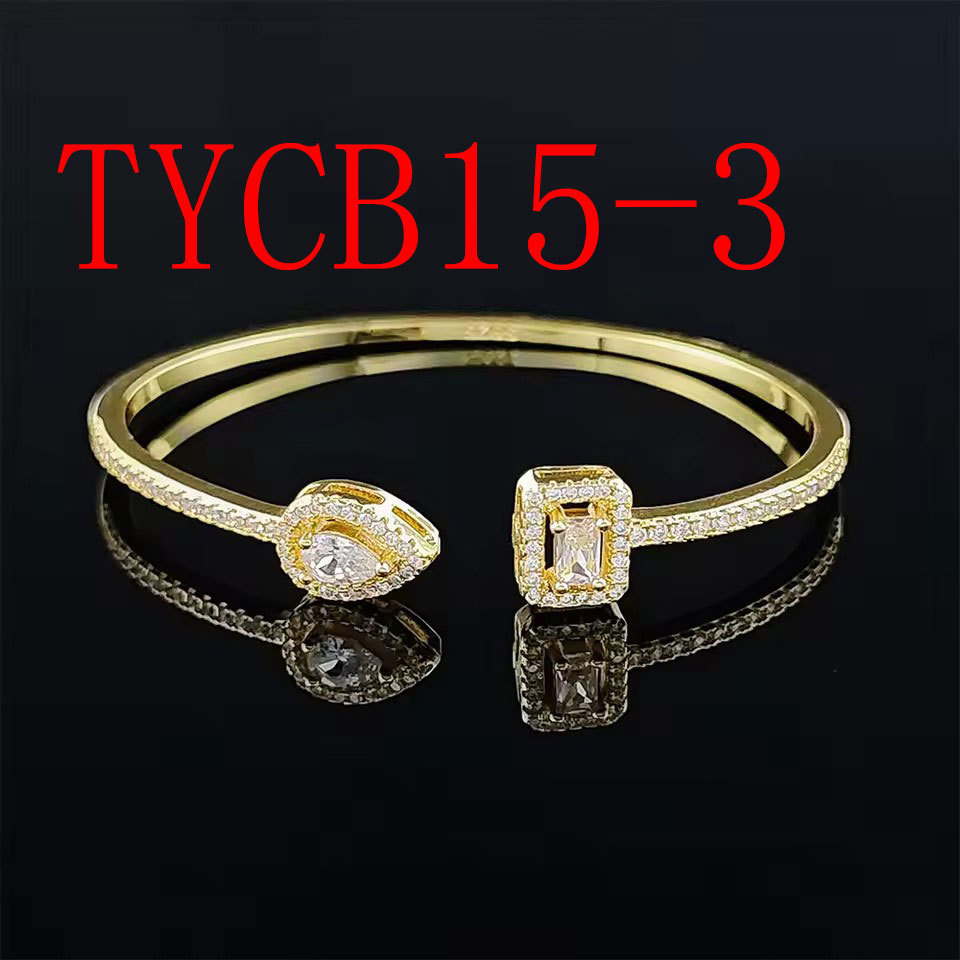 Light luxury and high sense of opening adjustable bracelet European and American style light luxury Joker bracelet.#TYCB15