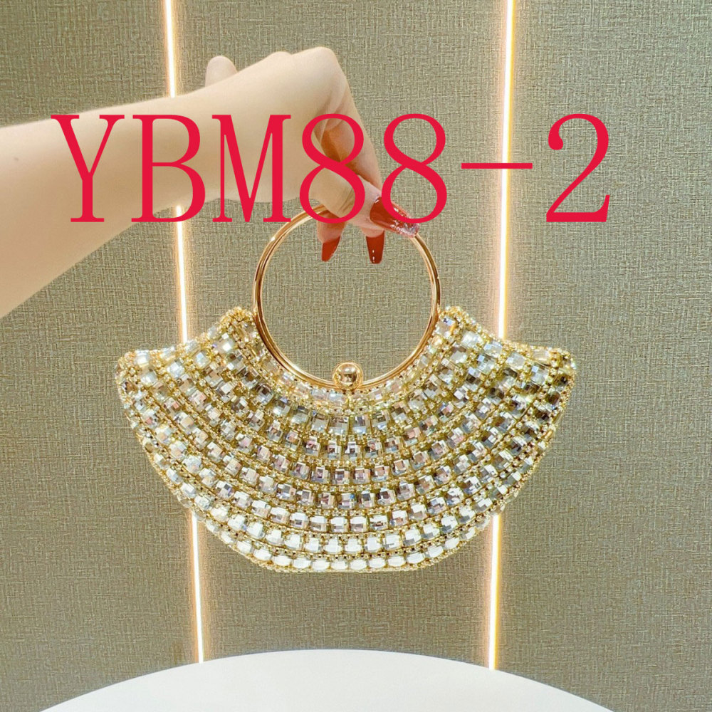 Dinner bag, ladies' banquet bag, slung hand-held bag.#YBM88