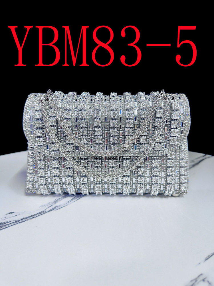 Full rhinestone handbag studded underarm bag socialite banquet bag #YBM83