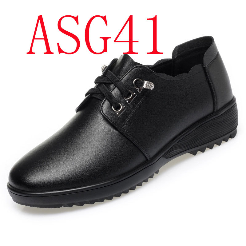 Ultra-high thick soled shoes, small leather shoes and women's shoes with high thick soled.. #ASG41