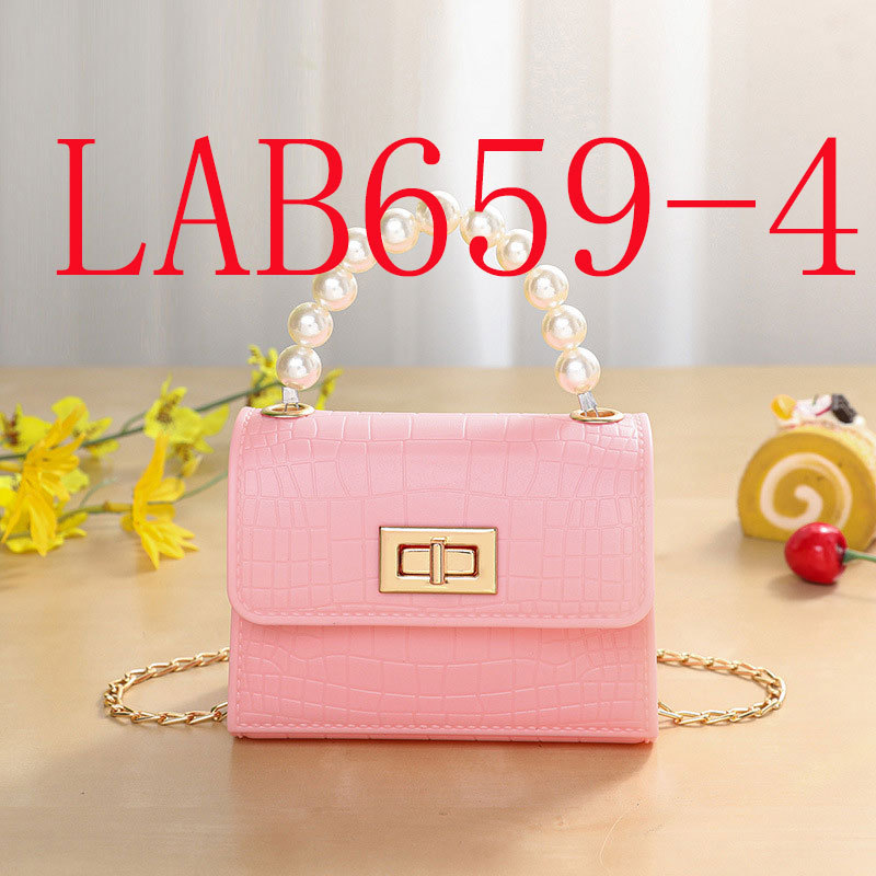 New Pearl handbag female fashion chain slung jelly bag on one shoulder #LAB659