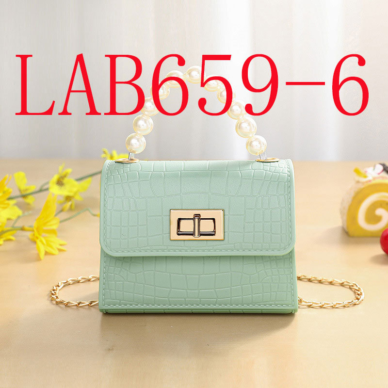 New Pearl handbag female fashion chain slung jelly bag on one shoulder #LAB659