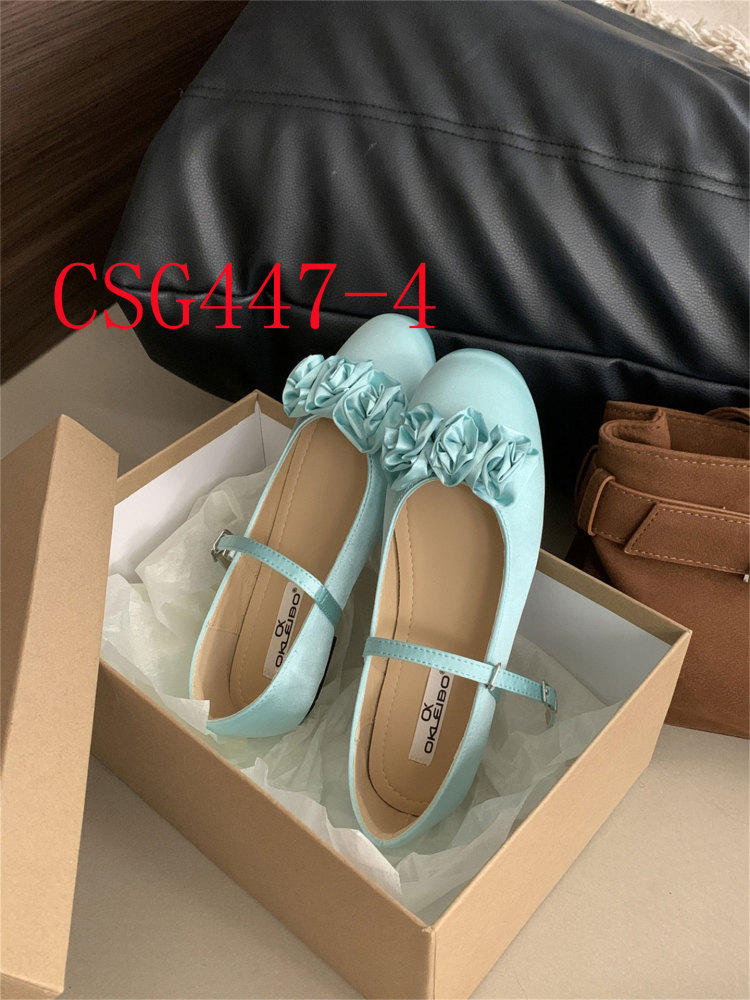 Blue light blue series shallow shoes soft soled ballet shoes #CSG447