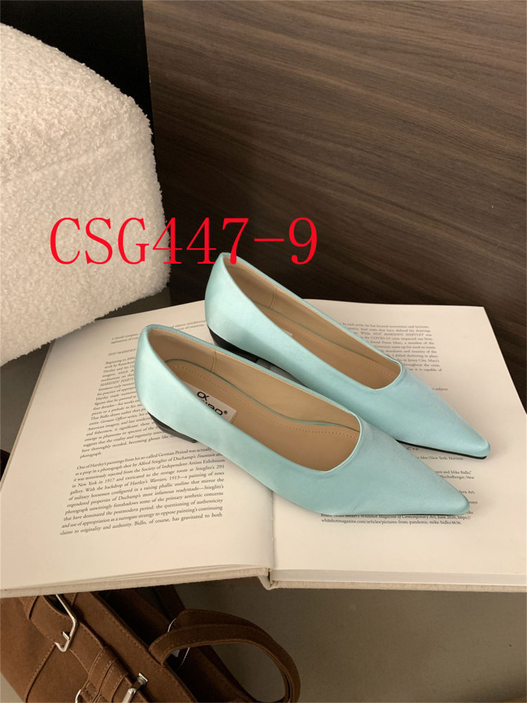 Blue light blue series shallow shoes soft soled ballet shoes #CSG447