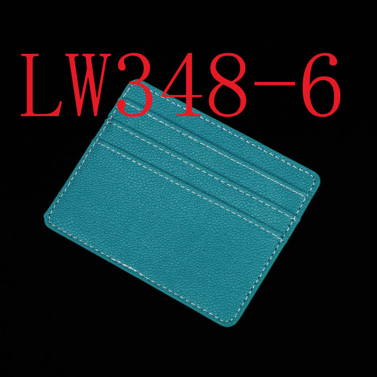 Universal ultra-thin multi-position PU wallet bank card cover #LW348