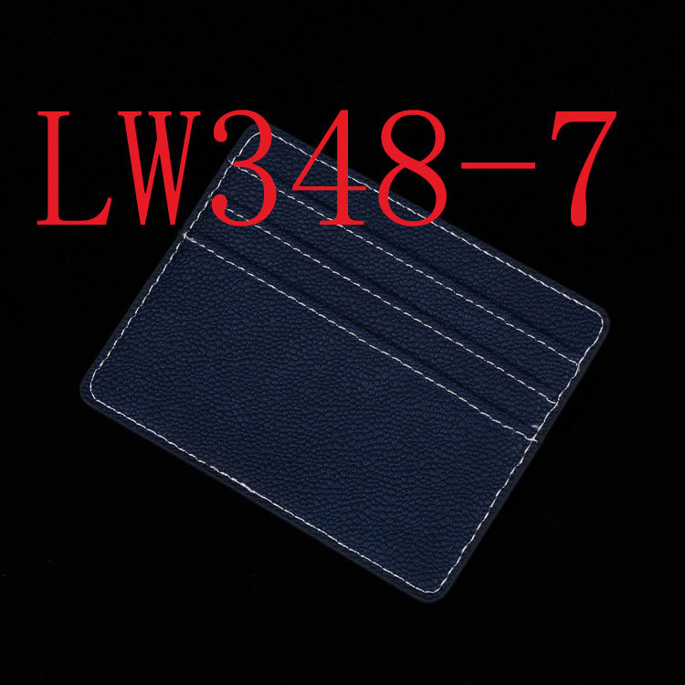 Universal ultra-thin multi-position PU wallet bank card cover #LW348
