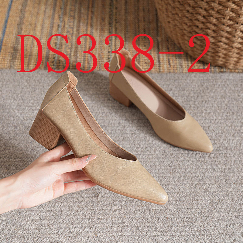 Spring and autumn Joker soft leather pumps #DS338
