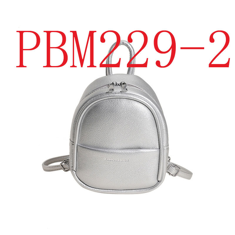 Egg-shaped backpack solid color small bag #PBM229