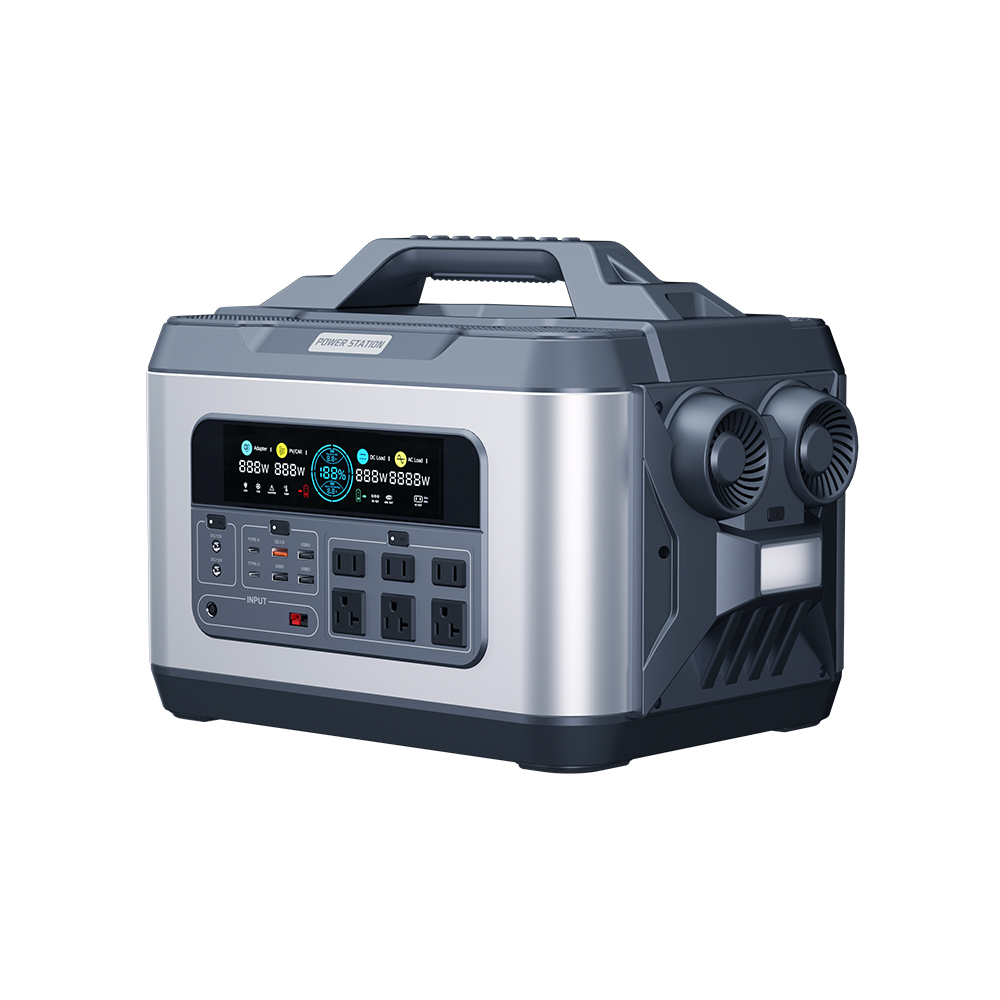 M2200 22.2V 100Ah 2220Wh NCM Lithium Battery Portable Outdoor Power Station