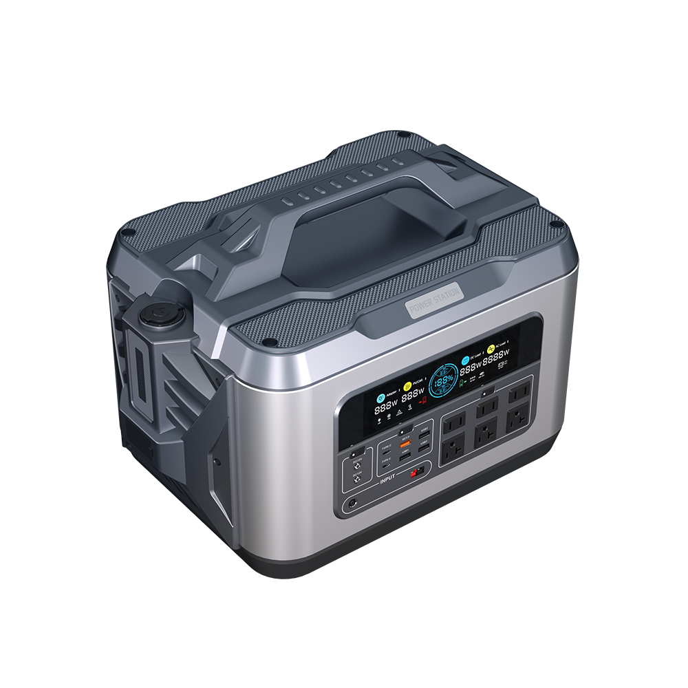 M3000 25.6V 125Ah 3072Wh NCM Lithium Battery Portable Outdoor Power Station