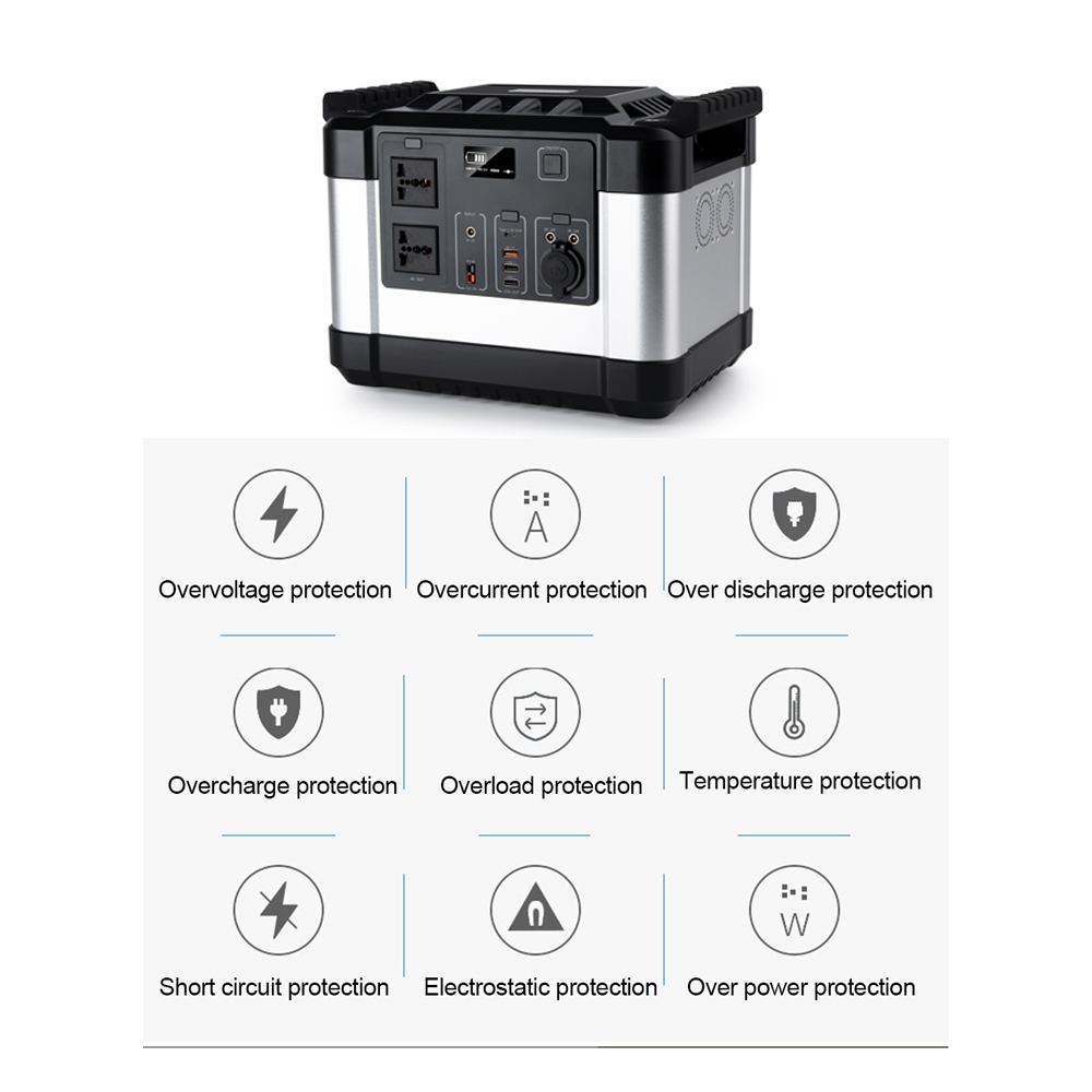 G2000 22.2V 100Ah 2220Wh NCM Lithium Battery Portable Outdoor Power Supply
