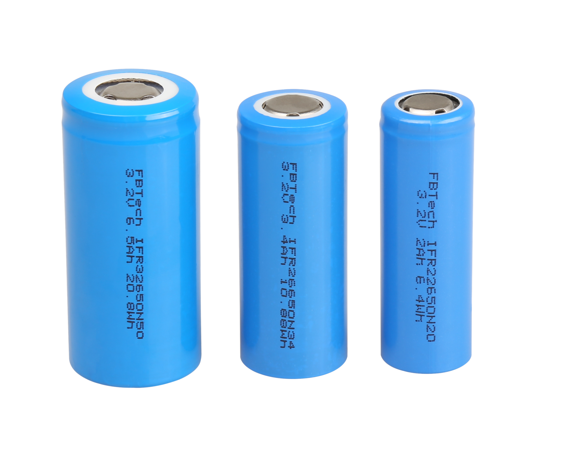 High Discharge Rate 32650 32700 LiFePO4 Lithium Battery Cylinder Cells