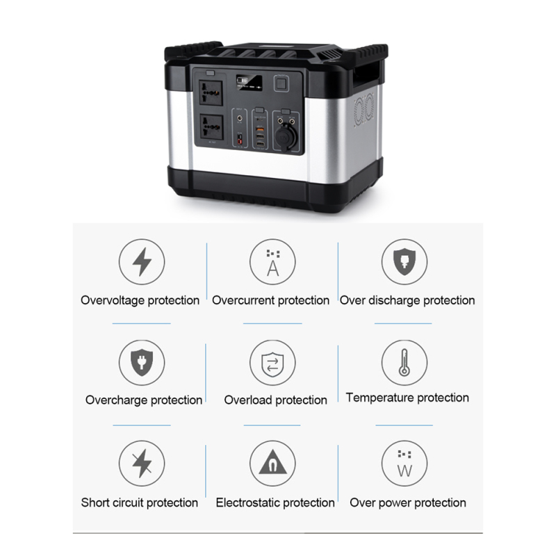 G1000 22.2V 50Ah 1110Wh NCM Lithium Battery Portable Outdoor Power Supply