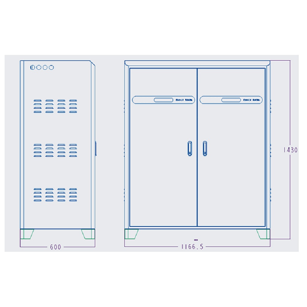 RisunPower 51.2Khw Big Power Stack Type All in one Off Grid Residential Power Storage Lithium battery LiFePO4 51.2V 1000AH