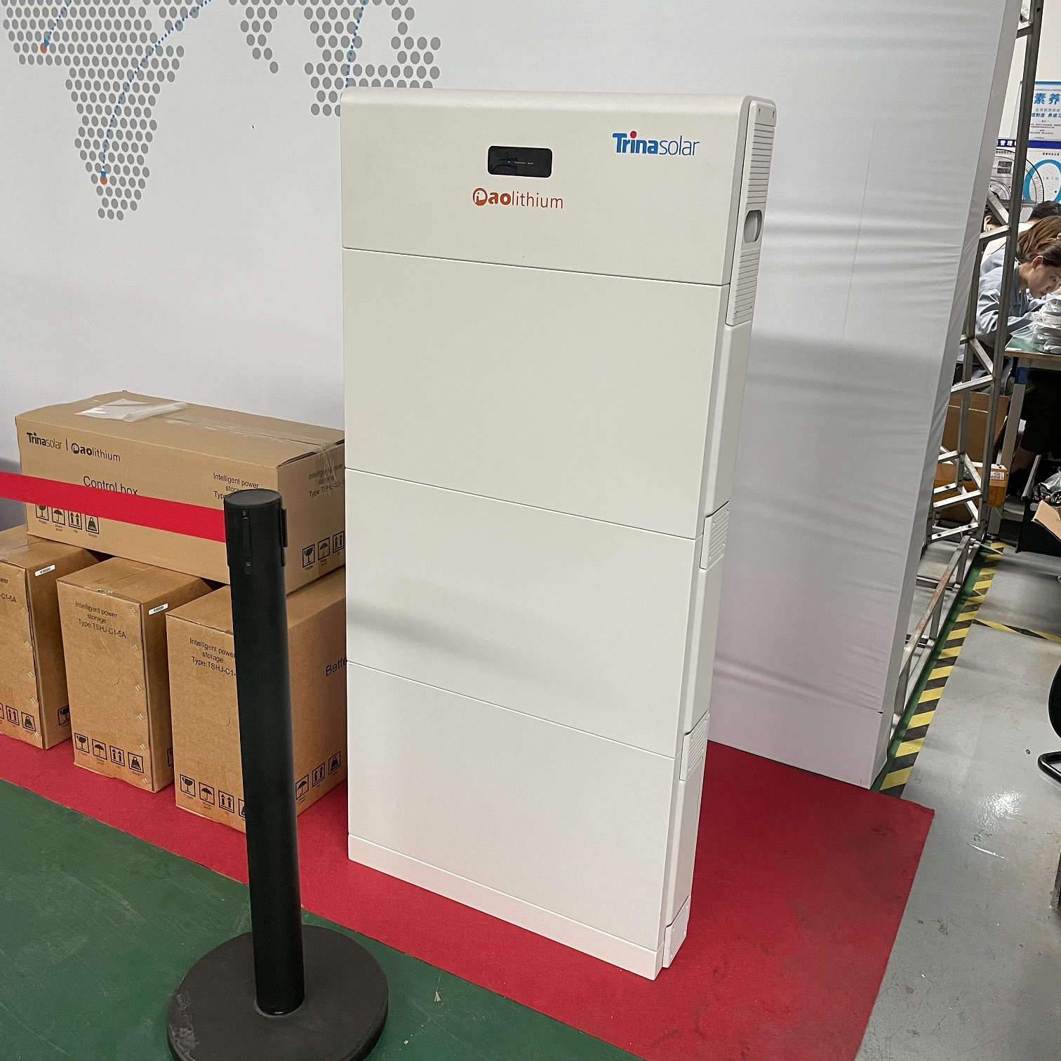 High Voltage 153.6V 100Ah 15.36kWh TrinaSolar Residential household home use power energy storage LiFePO4 Lithium battery