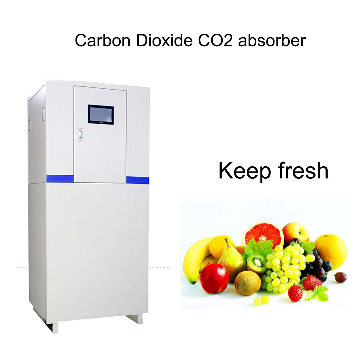 C2H2 Ethylene absorber, Ethylene adsorption machine for fruits and vegetable storage