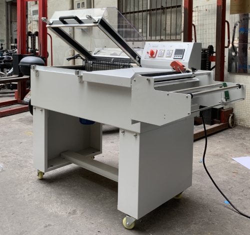 FM5540 2-in-1 integrated heat shrink machine semi-auto heat shrinking packing machine