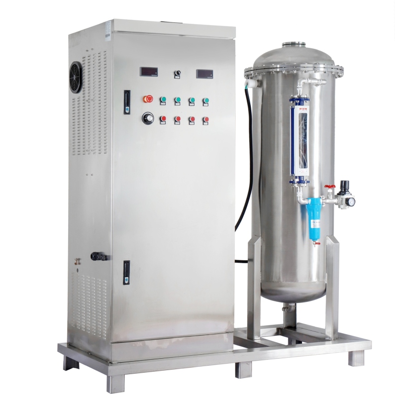 professional industrial ozone generator for waste water treatment 100m3 3kg ozone output
