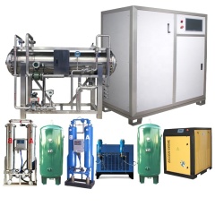 professional industrial ozone generator for waste water treatment 100m3 3kg ozone output